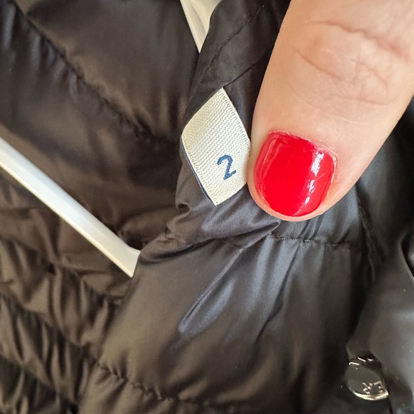 Moncler Black Quilted Puffer Jacket - Picture 3 of 10